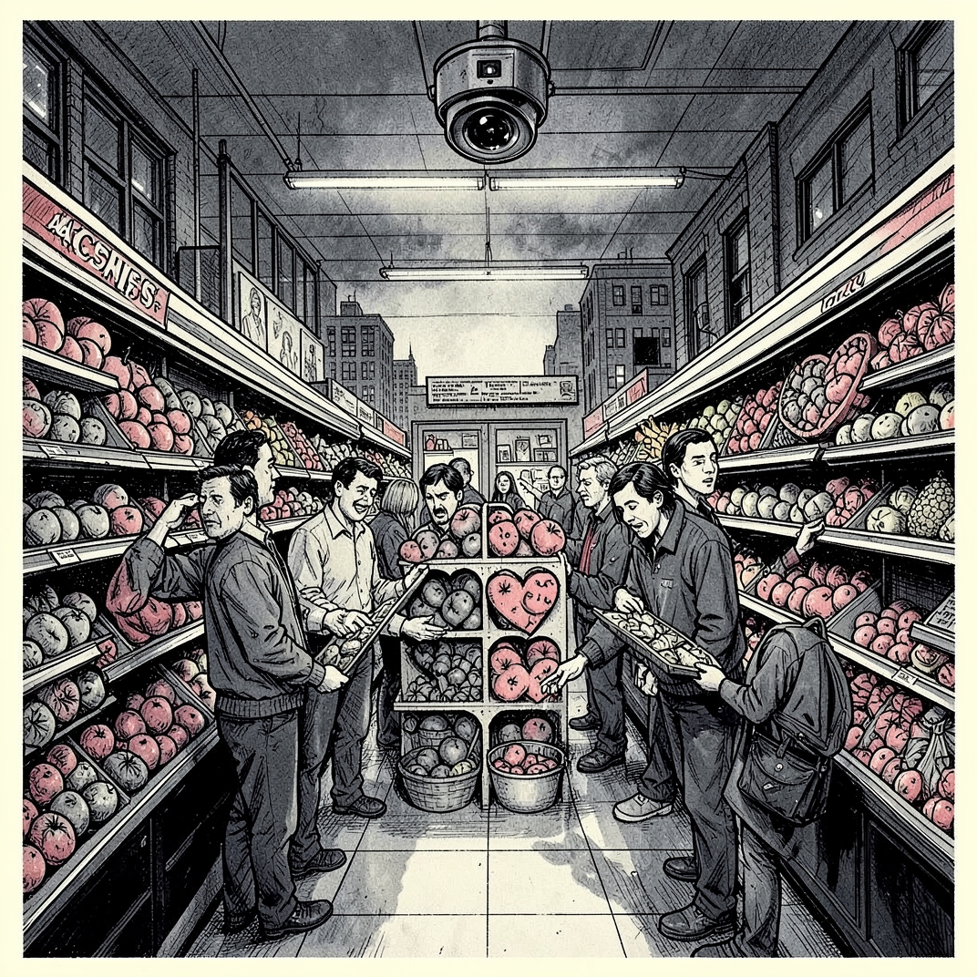 Analoge Amor-Strategien: Supermärkte werden zum neuen Tinder