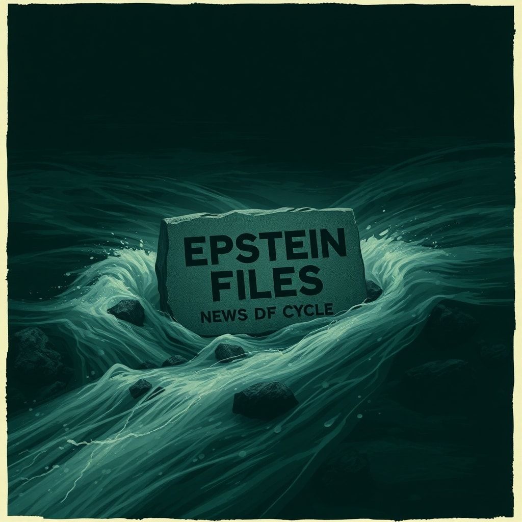 Analyse: Öffentliches Interesse an Epstein-Akten bricht nach Iran-Konflikt ein