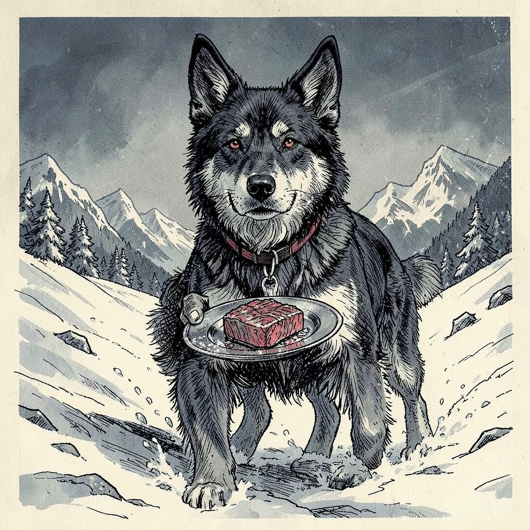 Belohnung für Helden: Iditarod-Sieger serviert Hunden Ribeye-Steaks