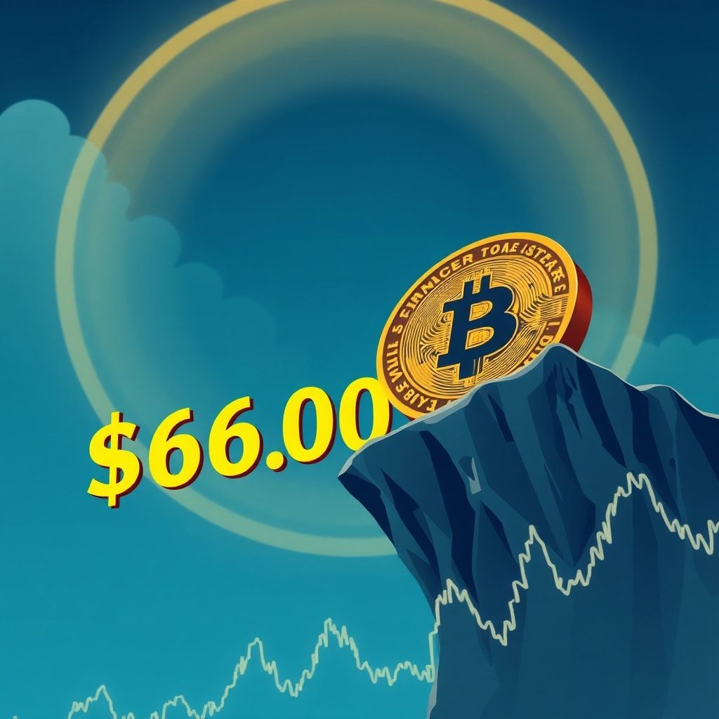 Bitcoin am kritischen Wendepunkt: Die 66.000-Dollar-Marke als Schicksalsgrenze für den Kryptomarkt