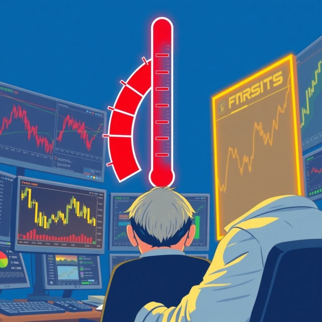 Bitcoin-Angst-Index steigt auf 24 Punkte - Experten warnen vor emotionaler Achterbahn