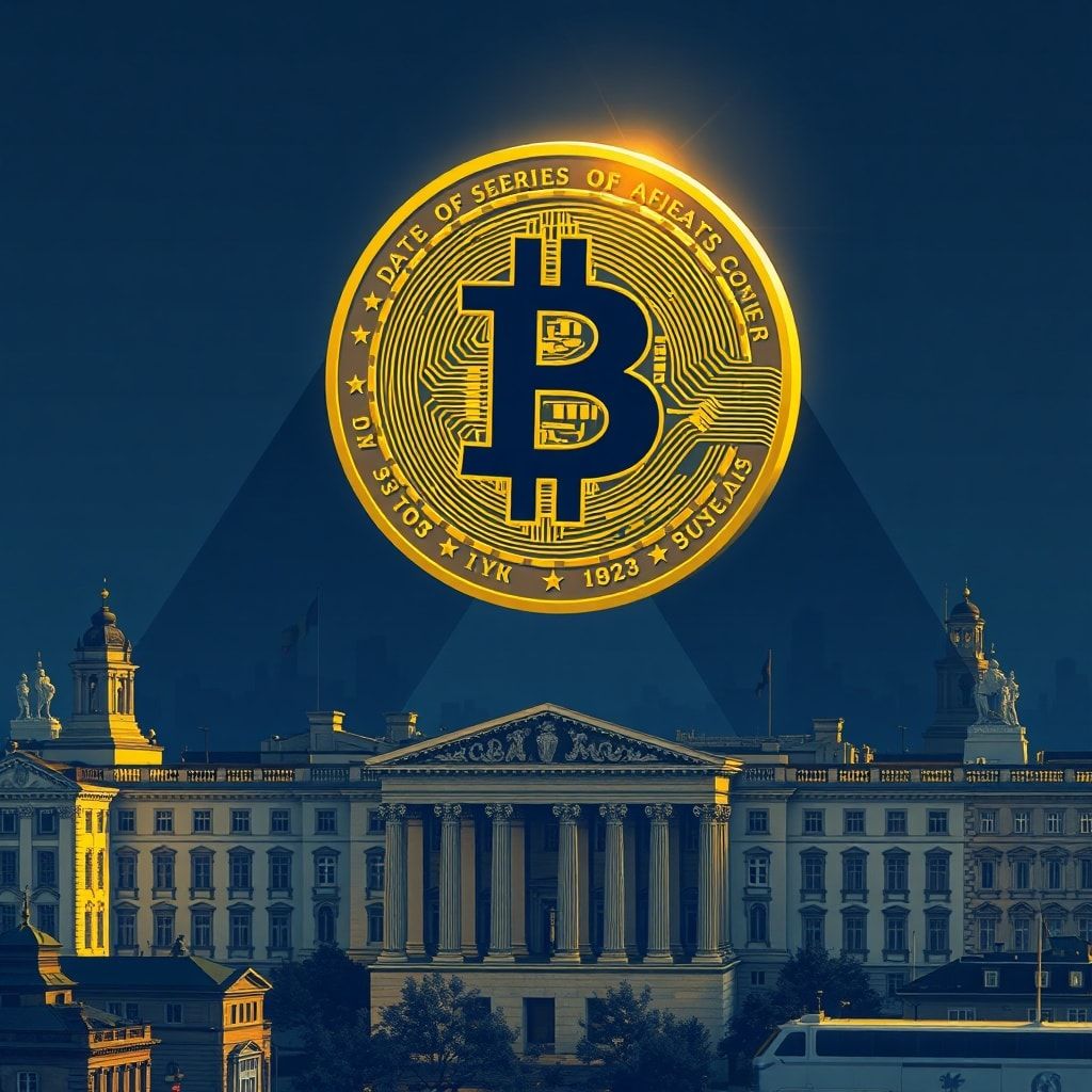 Bitcoin bei 72.500 Dollar: Frankfurt fürchtet um seine Seele