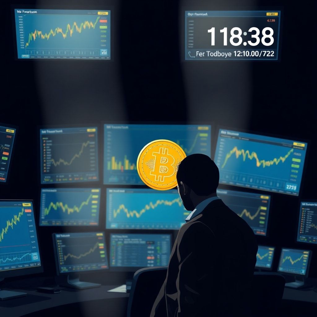 Bitcoin bei 76.000 Dollar: Kryptomärkte warten auf Powell-Rede mit Zittern