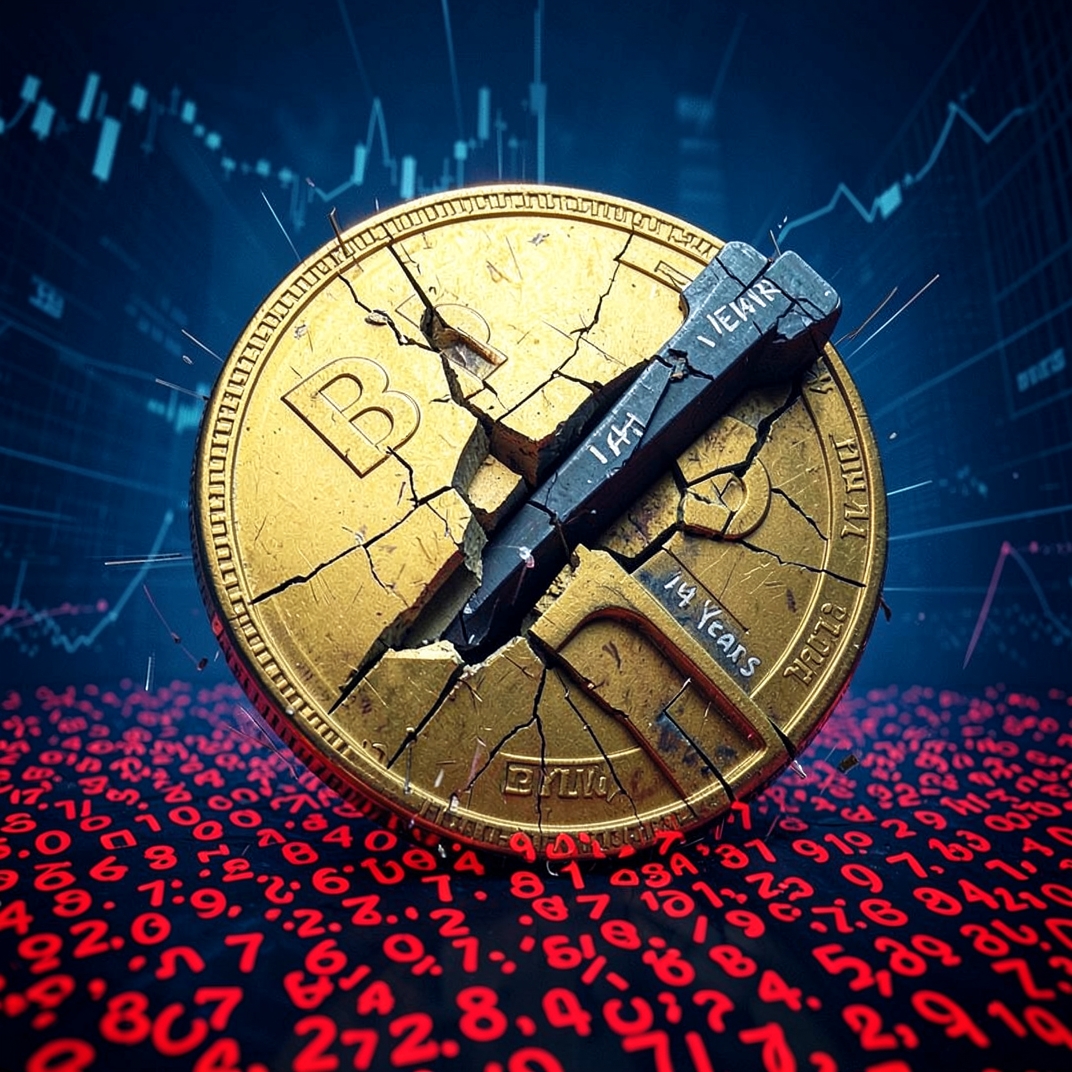 Bitcoin bricht 14-Jahres-Support: Marktexperten warnen vor dramatischem Einbruch