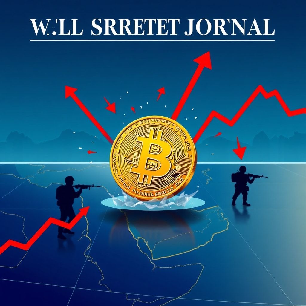 Bitcoin bricht um 3,5% ein – Iran-Krise schickt Kryptowährungen auf Talfahrt