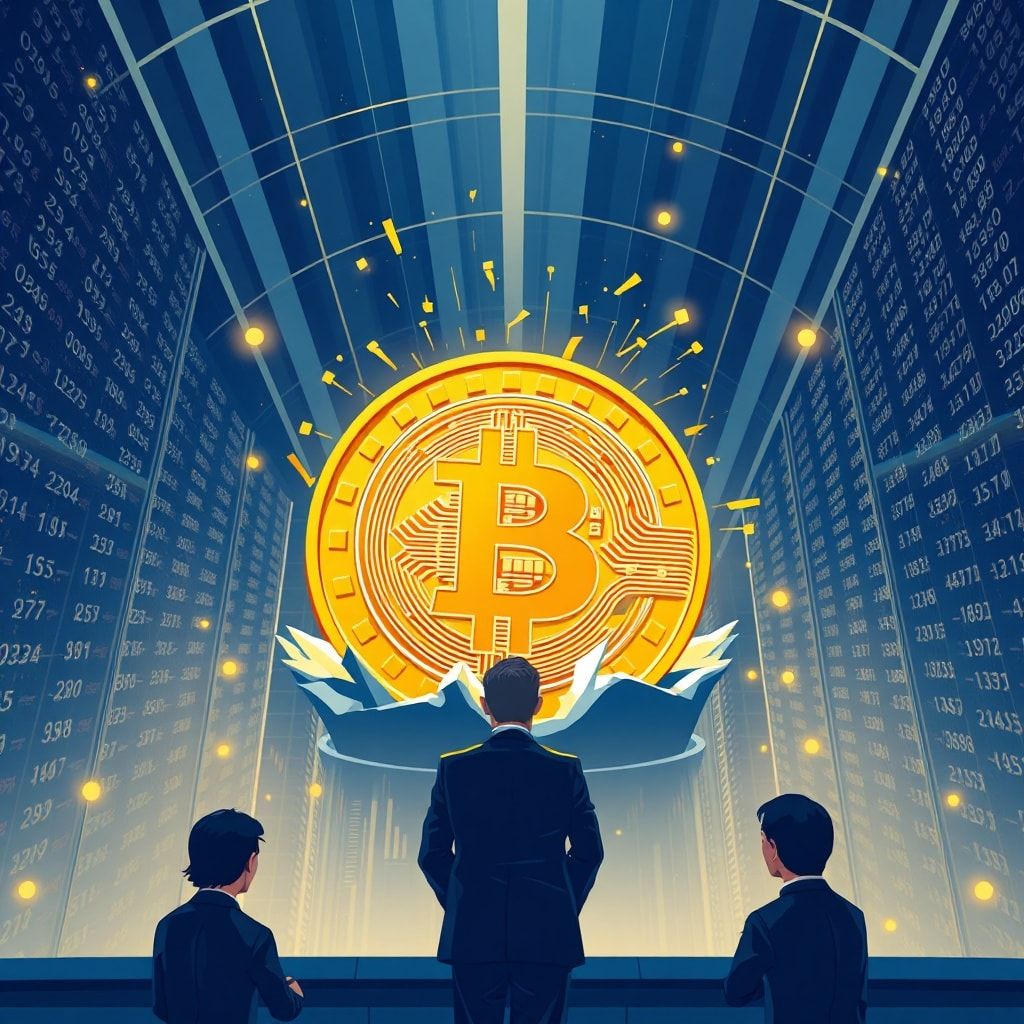 Bitcoin erobert Finanzmärkte: Institutionelle Anleger treiben Kurs auf neue Höhen