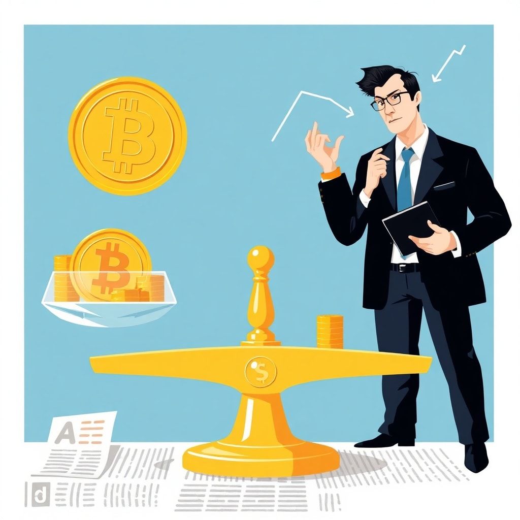 Bitcoin fällt auf 71.000 Dollar während Softwaresektor steigt - Märkte zeigen unerwartete Divergenz