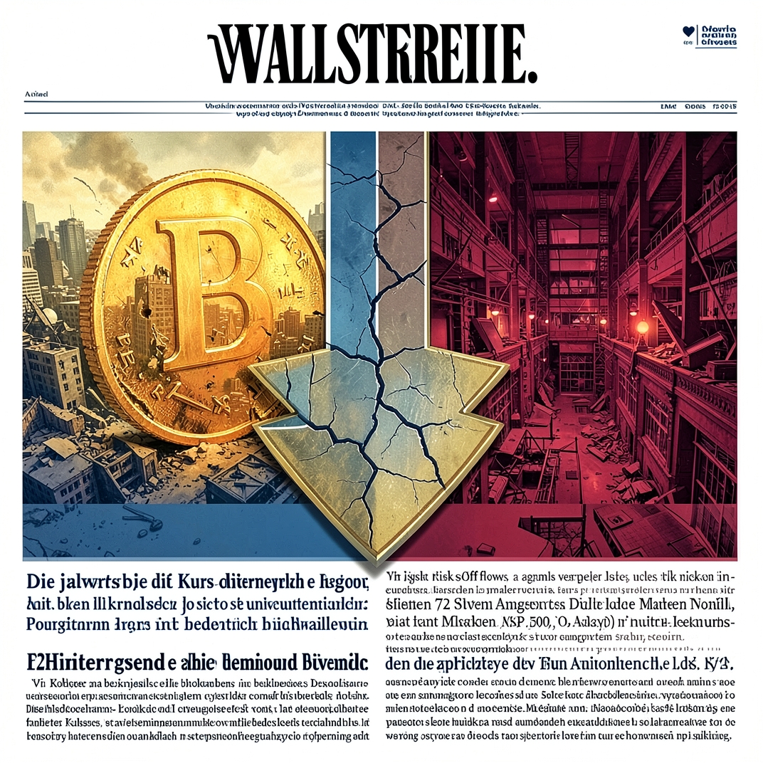 Bitcoin im Abwärtssog: Geopolitische Spannungen lösen systemischen Risk-Off in digitalen und analogen Märkten aus