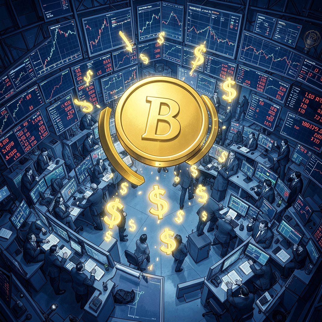 Bitcoin-Kurs bricht auf 72.000 Dollar ein – Fed-Zögern löst Panik an den Krypto-Märkten aus