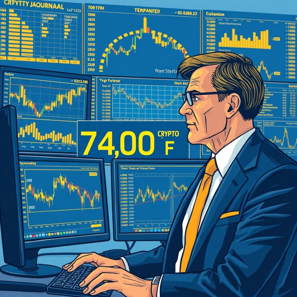 Bitcoin-Kurs nähert sich kritischer Marke von 74.000 Dollar – Altcoins im Höhenflug