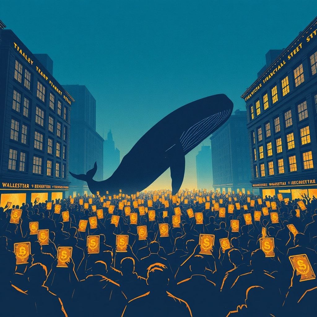 Bitcoin-Kursdynamik: Wale liquidieren 66% der Akkumulation, Retail steigt unter 70.000 USD ein