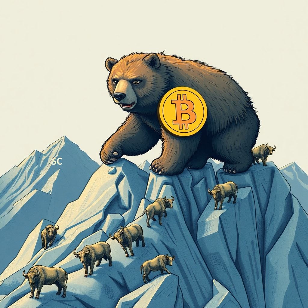 Bitcoin-Rallye bietet nur kurze Erholung - Bärenmarkt setzt sich fort