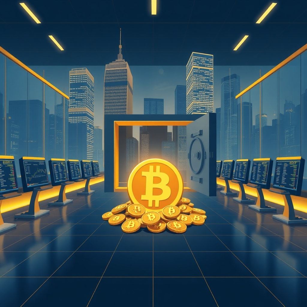 Bitcoin-Reserven an Kryptobörsen sinken auf Niveau von 2019 – ETFs und Konzerne horten BTC