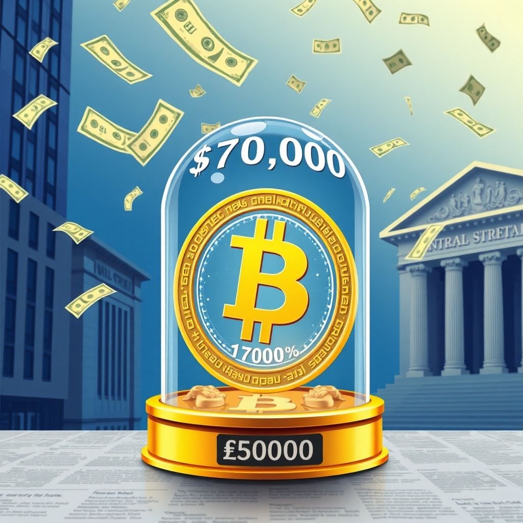 Bitcoin-Stall im 70.000-Dollar-Bereich: Analyse zeigt strukturelle Schwächen trotz institutioneller Zuflüsse