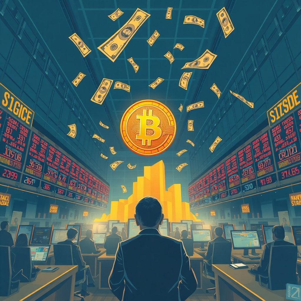 Bitcoin steigt auf 72.000 Dollar – während Dollar stärker wird