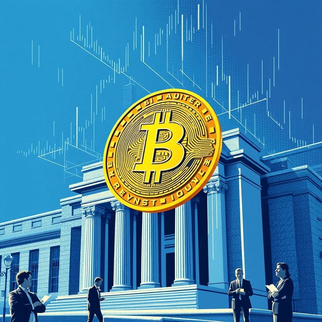 Bitcoin steuert auf 75.000-Dollar-Marke zu – Händler warten auf Fed-Entscheidung