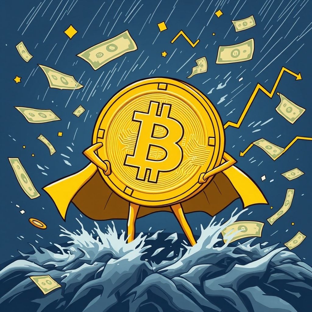 Bitcoin trotzt Dollar-Stärke: Kryptowährung hält sich bei 71.000 US-Dollar