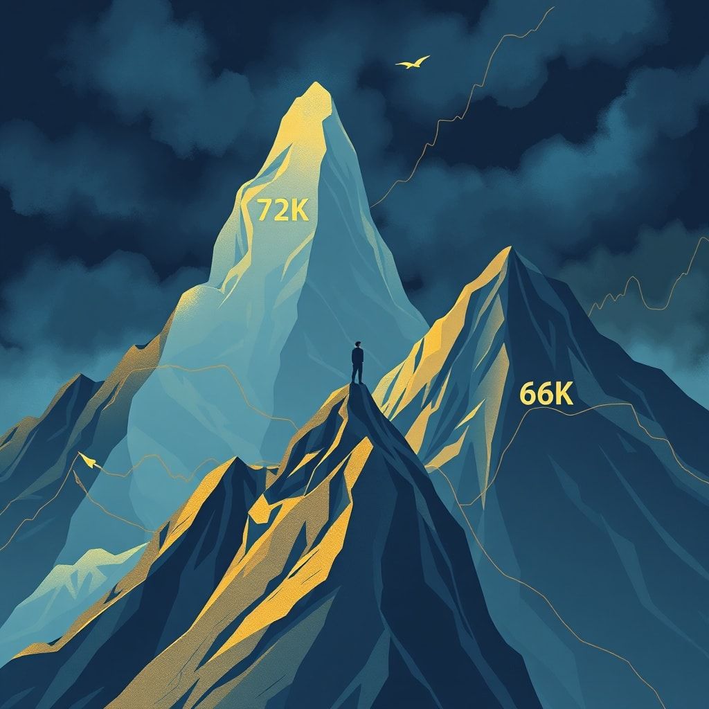 Bitcoin vor entscheidendem liquiditätsgetriebenem Scheinmanöver? Analytiker prognostizieren Test der 72.000-Dollar-Marke