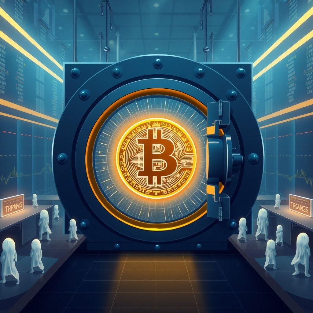 Bitcoin-Vorräte auf Handelsplattformen sinken auf Tiefststand seit 2019