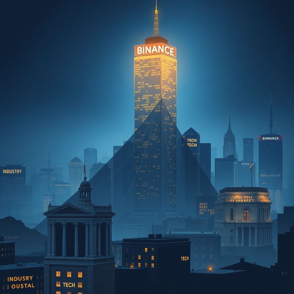 Blockchain-Vermögenskonzentration: Binance-Gründer übertrifft legacy-industrielle Größen