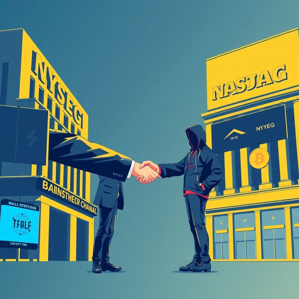 Börsenbetreiber und Krypto-Börsen: Rivalen und Partner zugleich