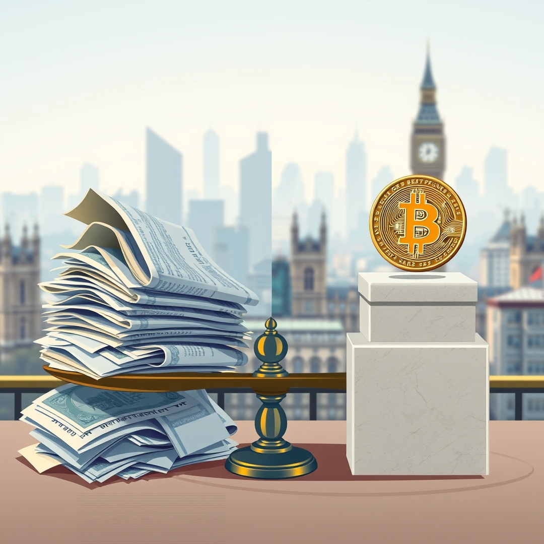 Britische Bond-Panik beschleunigt institutionelle Bitcoin-Allokation