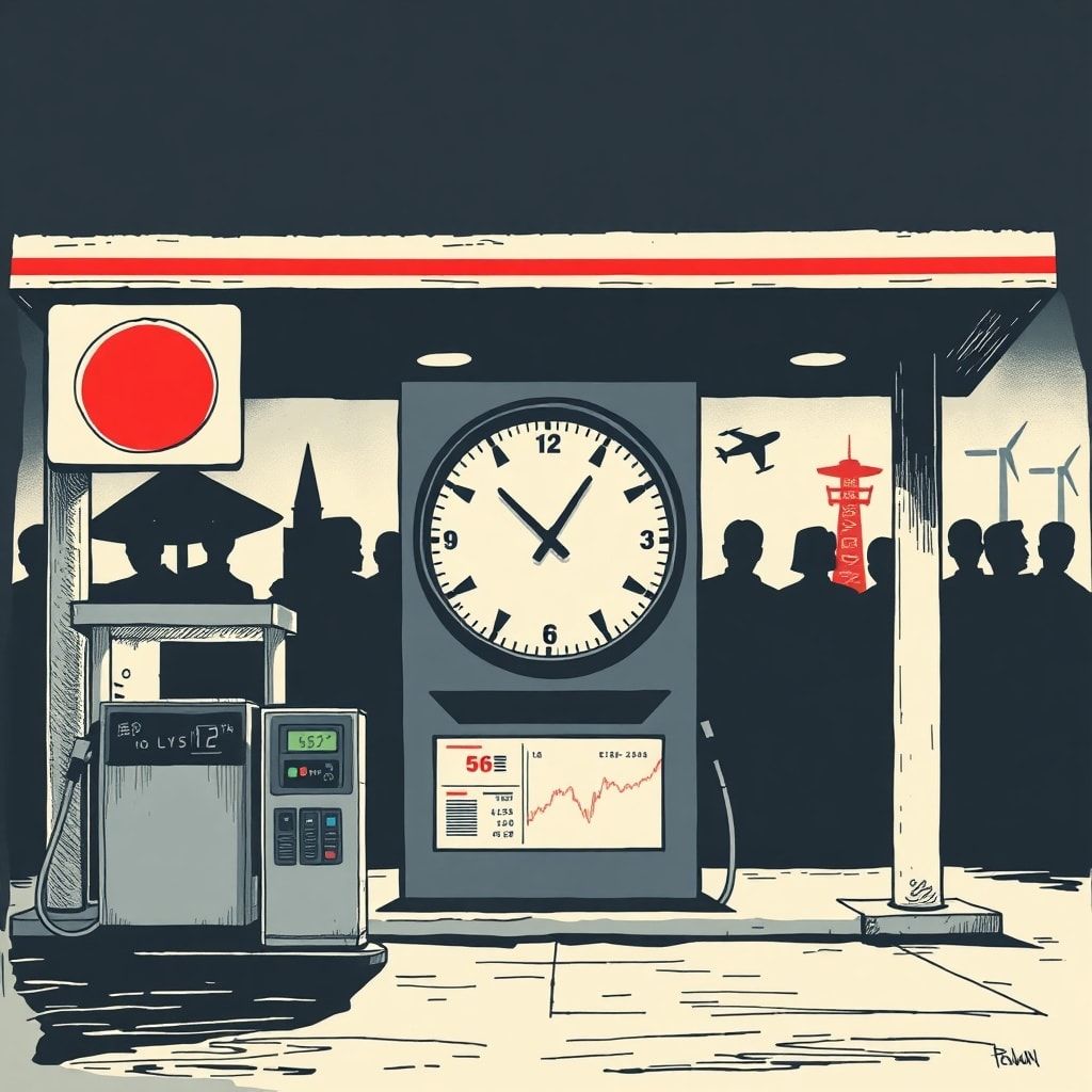 Bundesregierung verordnet Tankstellen-Pausen: Energiekrise wird zum Zeitmanagement-Problem