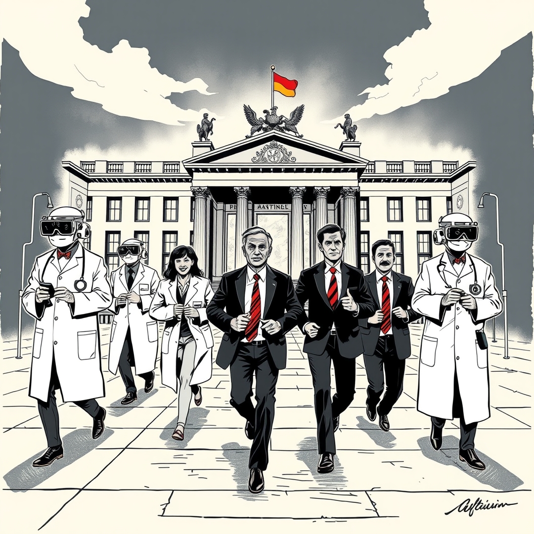 Bundestag verpflichtet alle Bürger zum täglichen Joggen – „Gesundheit ist Staatsräson“