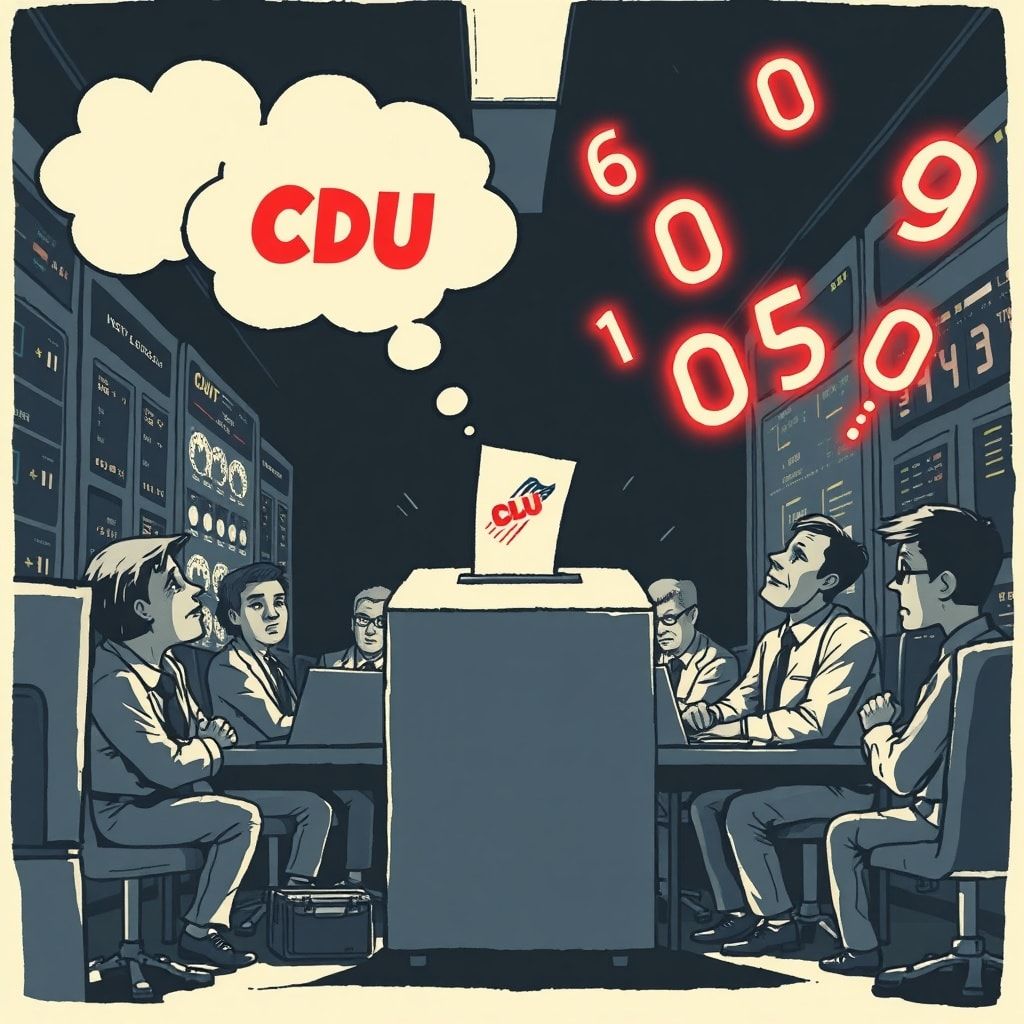 CDU sieht sich als Wahlsieger – doch Wahlmaschinen sprechen eine andere Sprache