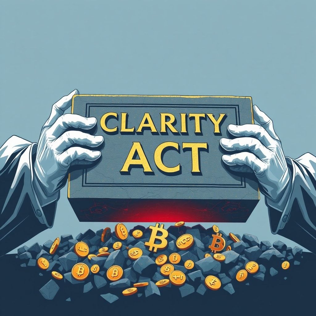 Clarity Act begünstigt Banken mehr als Krypto, warnt Ex-CFTC-Chef Giancarlo