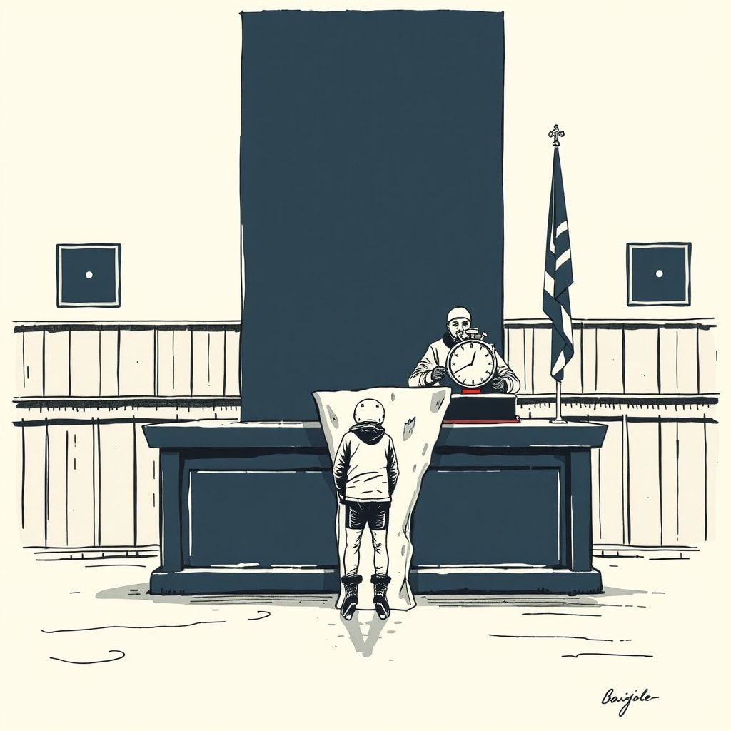 Das Gericht als letzte Bühne des Dialogs im Eisschnelllauf-Autokratat