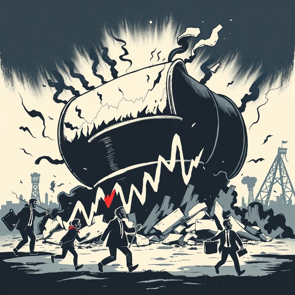 DAX-Rallye bricht zusammen: Ölpreis als unsichtbarer Börsen-Tyrann