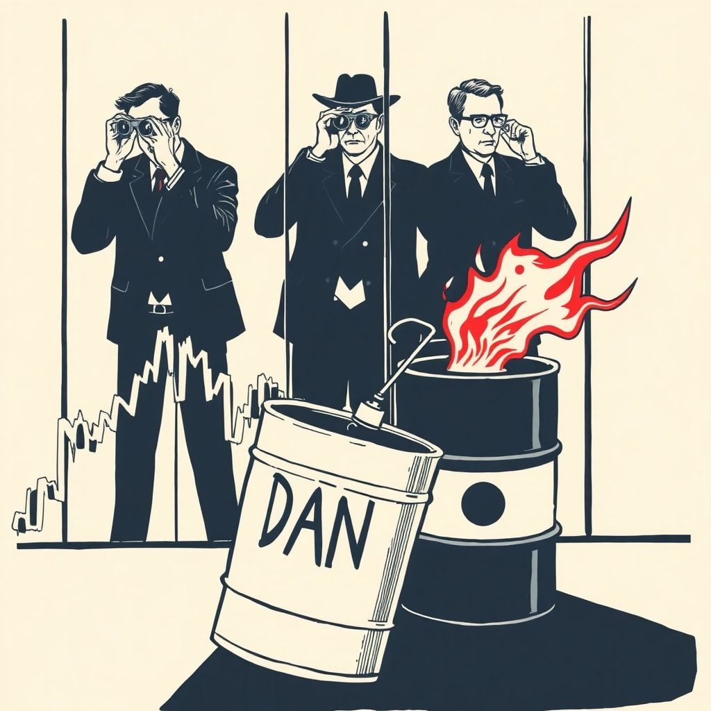 DAX zittert vor Notenbank-Entscheidungen: Geopolitische Ängste lähmen Börsen