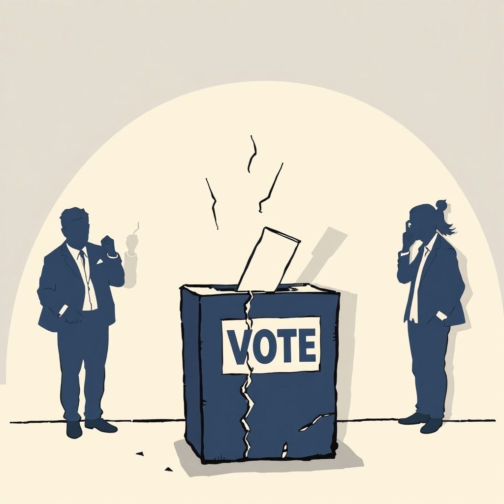 Demokratie im Dauerkrisenmodus: Frühwahlbeteiligung von über 40% löst existenzielle Debatte aus