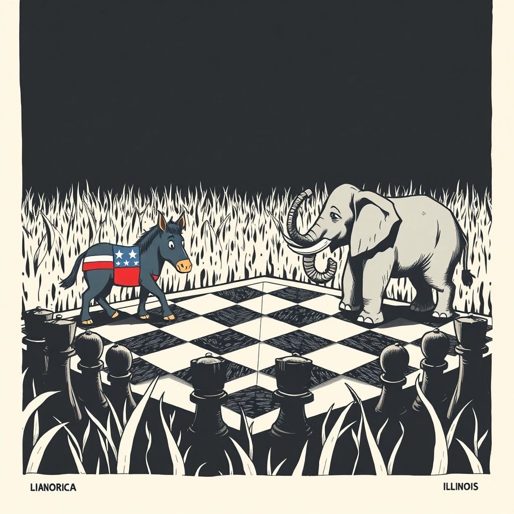 Demokratische Vorwahlen in Illinois: Ein Machtkampf um den Senatssitz