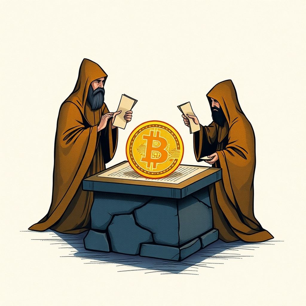 Der Glaubenskrieg um den digitalen Stein: Die Bitcoin-Improvement-Proposals als neue ideologische Frontlinie