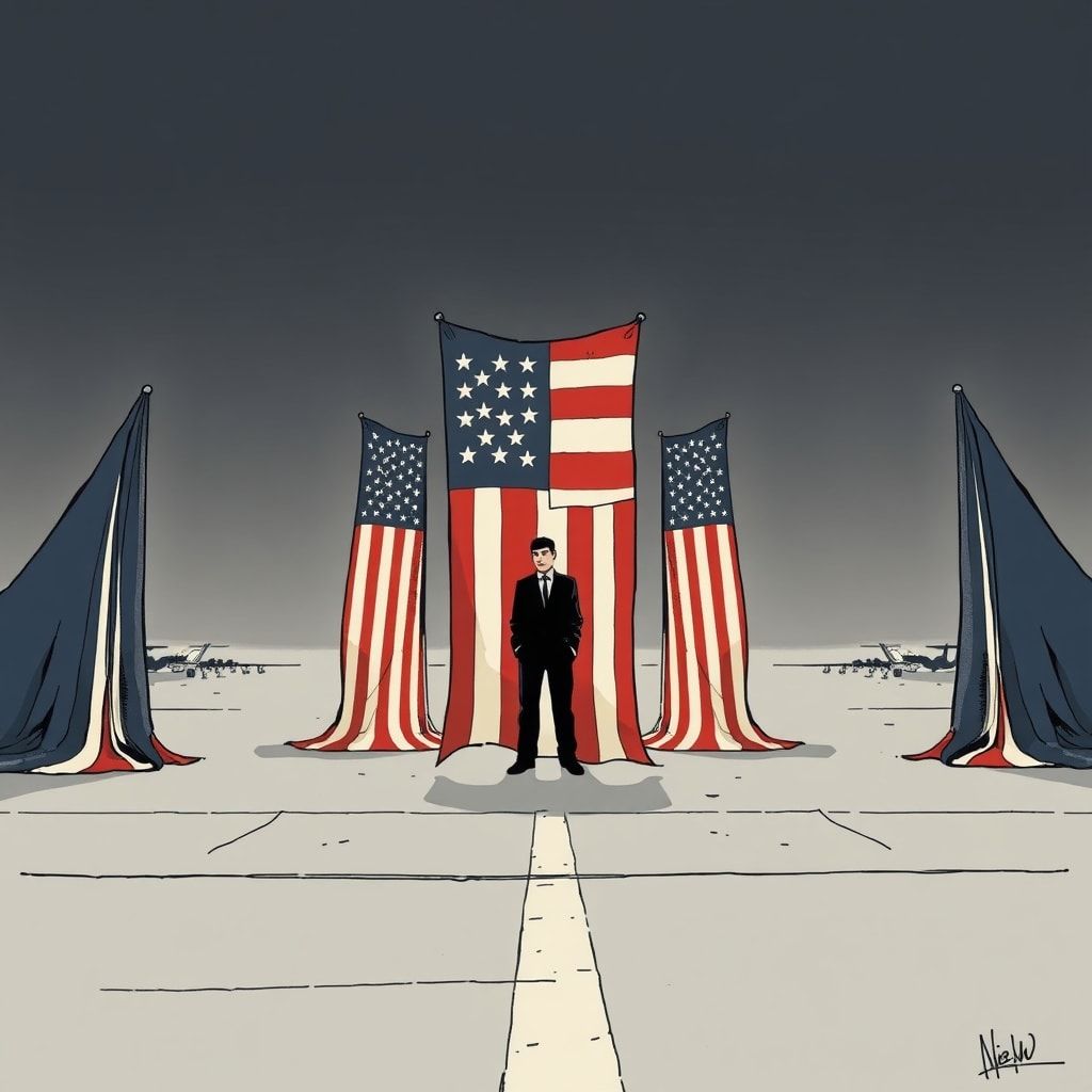 Der Präsident und die sechs Särge: Eine Inszenierung im Rampenlicht der Trauer