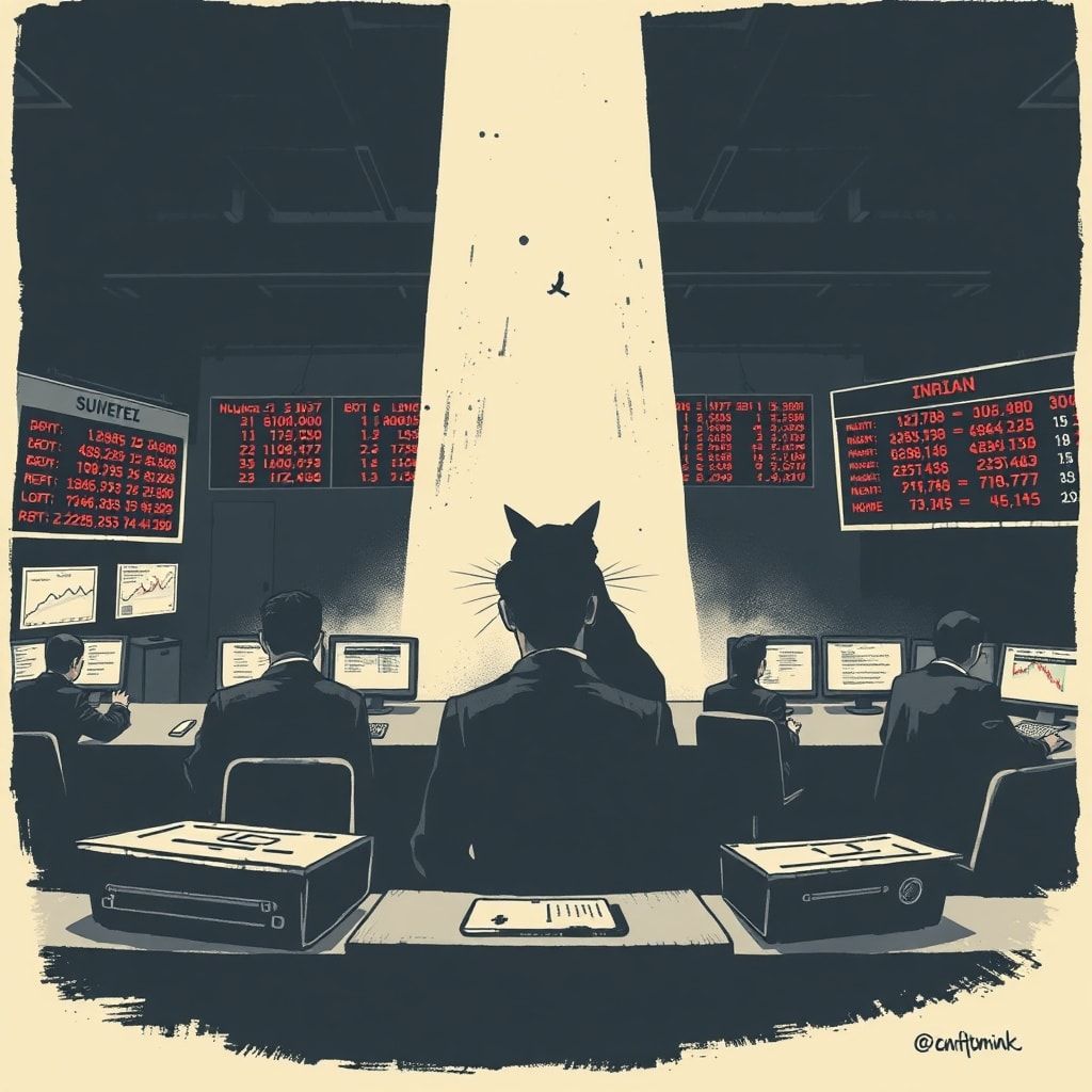 Deutsche Aktienmärkte erleiden Rückfall – Iran-Sorgen setzen Anleger unter Druck