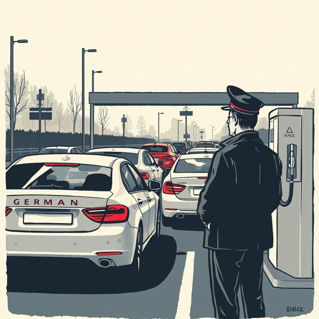 Deutschlands Sprit-Exodus: Wo die Tankstellen Grenzen ziehen