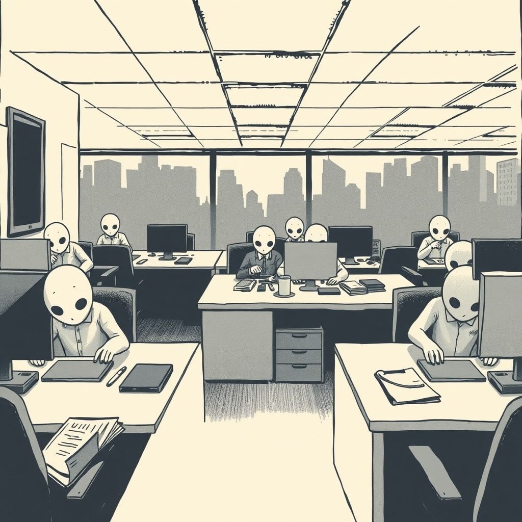 Die stille Resignation: Deutschlands Produktivität im Würgegriff der inneren Kündigung