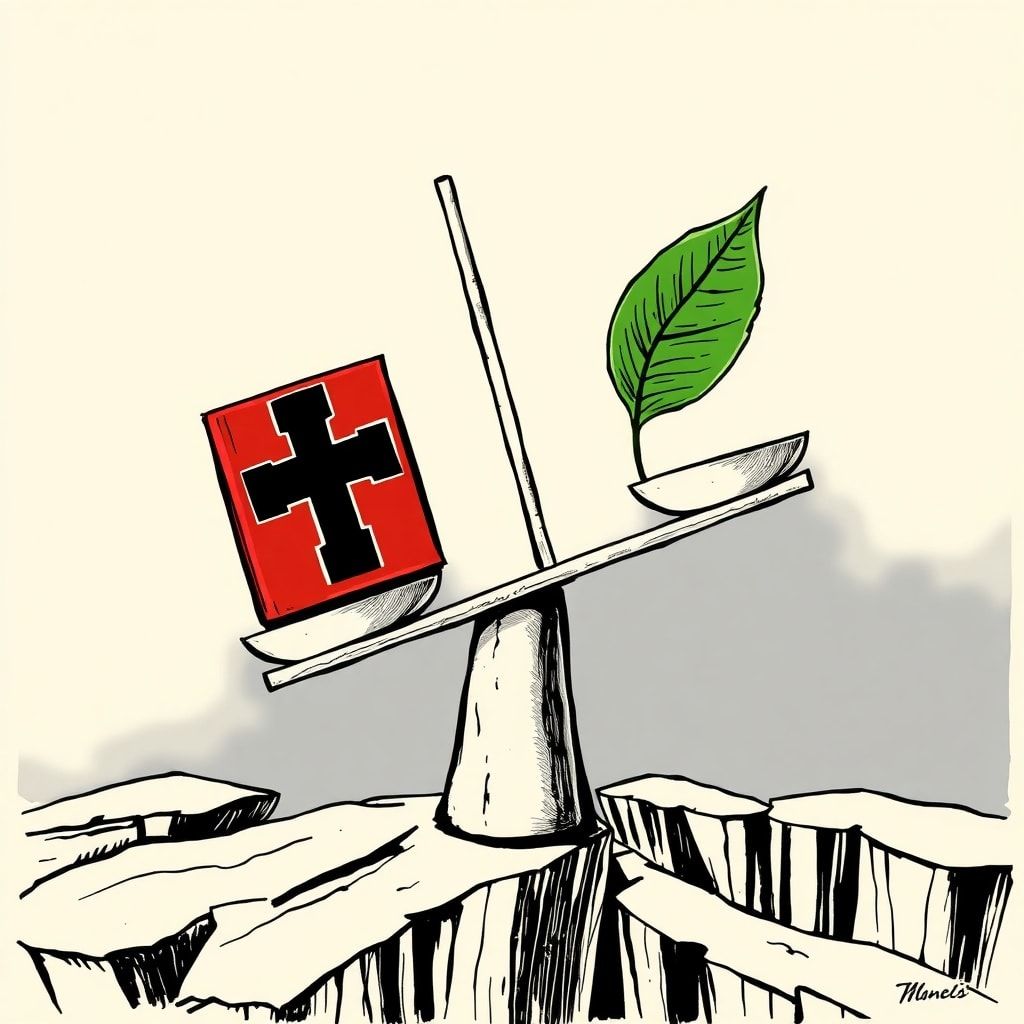 Die verfassungsrechtliche Zerreissprobe: Wie ein Patt die Republik in Schieflage bringt