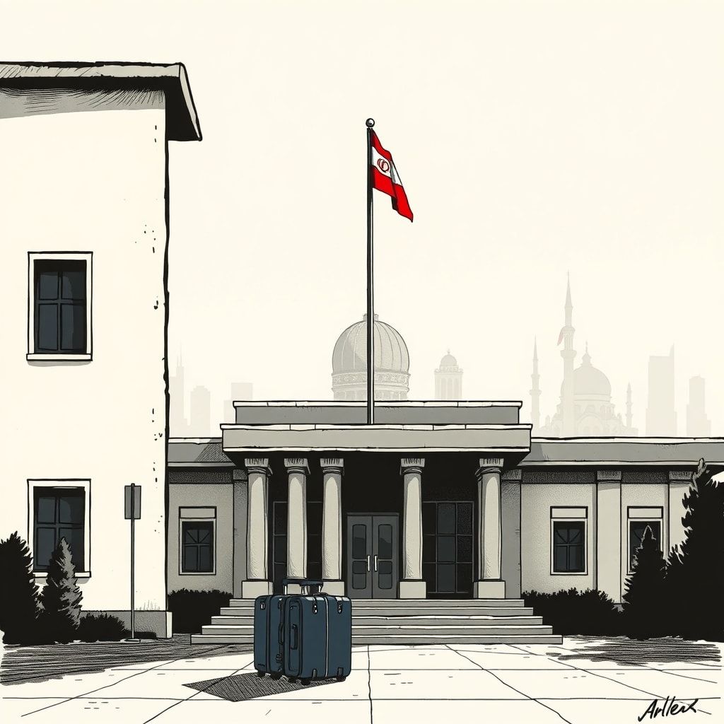 Diplomatische Reorganisation: Bundesregierung reduziert Präsenz in Teheran