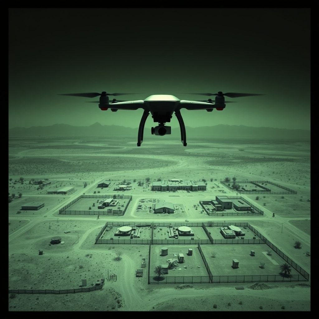 Drohnenaufnahmen enthüllen neue Details von Epsteins Zorro Ranch – Behörden prüfen mögliche Beweismittel