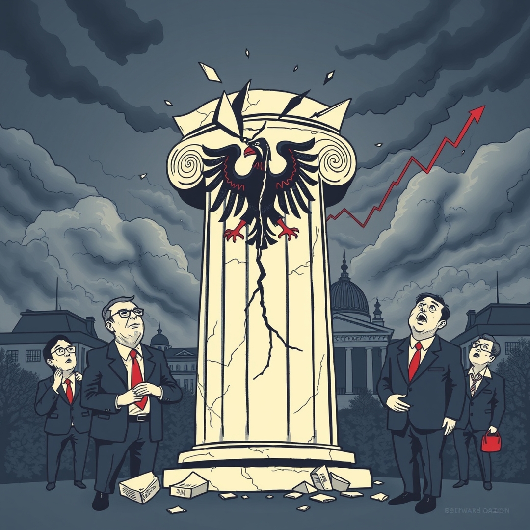 Elite-Vertrauensindex stürzt ab: Merz-Regierung verliert Rückhalt in den Chefetagen