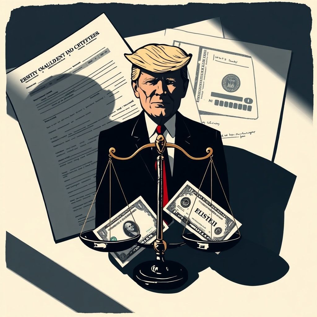 Epsteins Nachlass finanzierte Trump-Vergleich mit Missbrauchsopfer – Rechnungsprüfer enthüllt schockierende Details