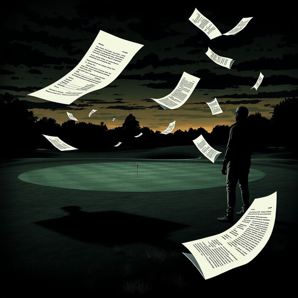 Ermittler entdecken Dokumente: Golfplatz-Vorfälle werfen Fragen auf