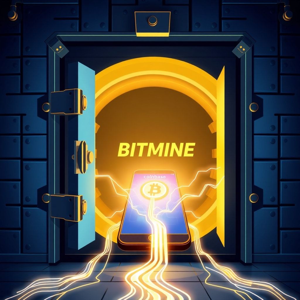 Ether-Treasury-Unternehmen Bitmine transferiert 19,5 Millionen Dollar an ETH an Coinbase Prime