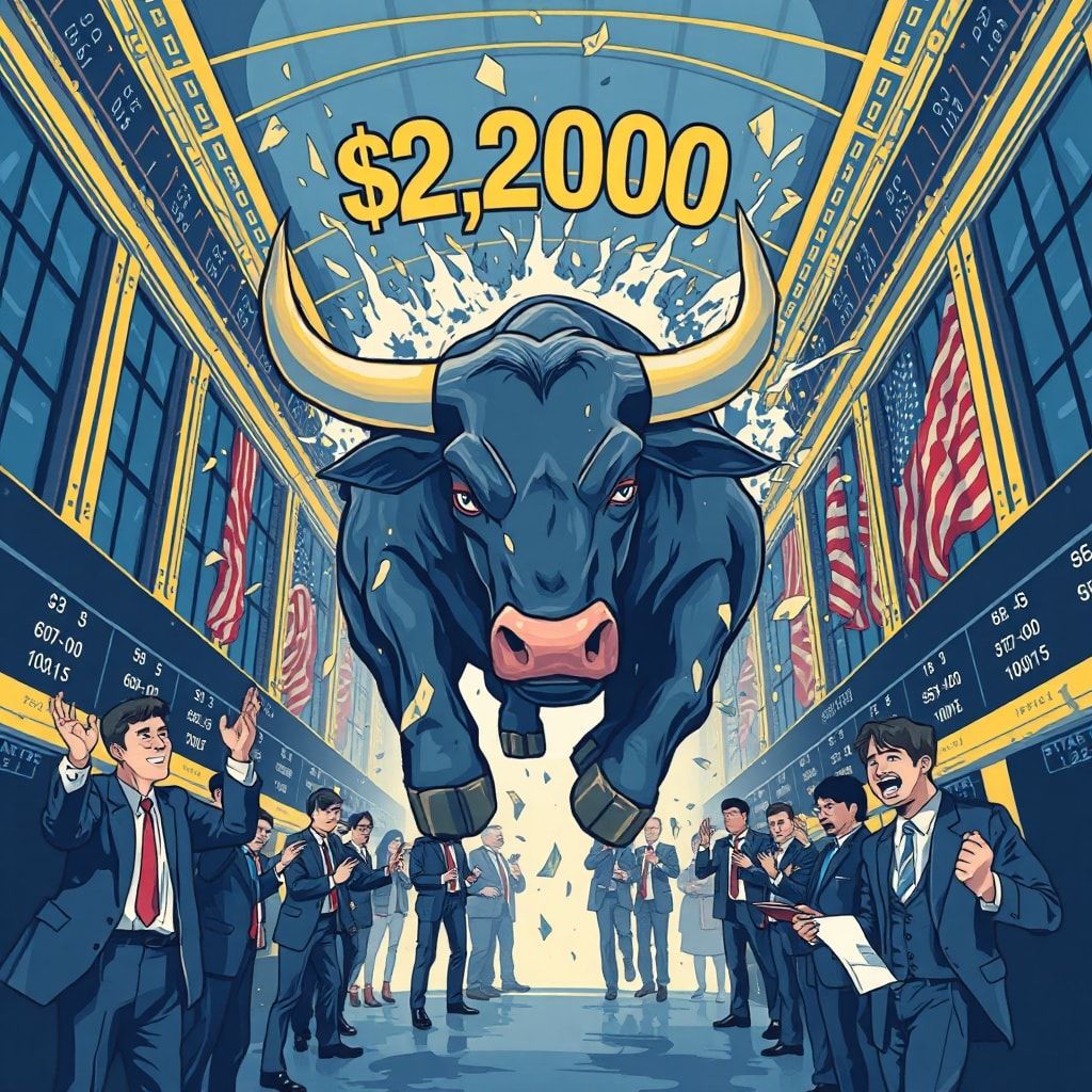 Ethereum-Preis bricht aus: Bullen treiben Kryptowährung über 2.000-Dollar-Marke