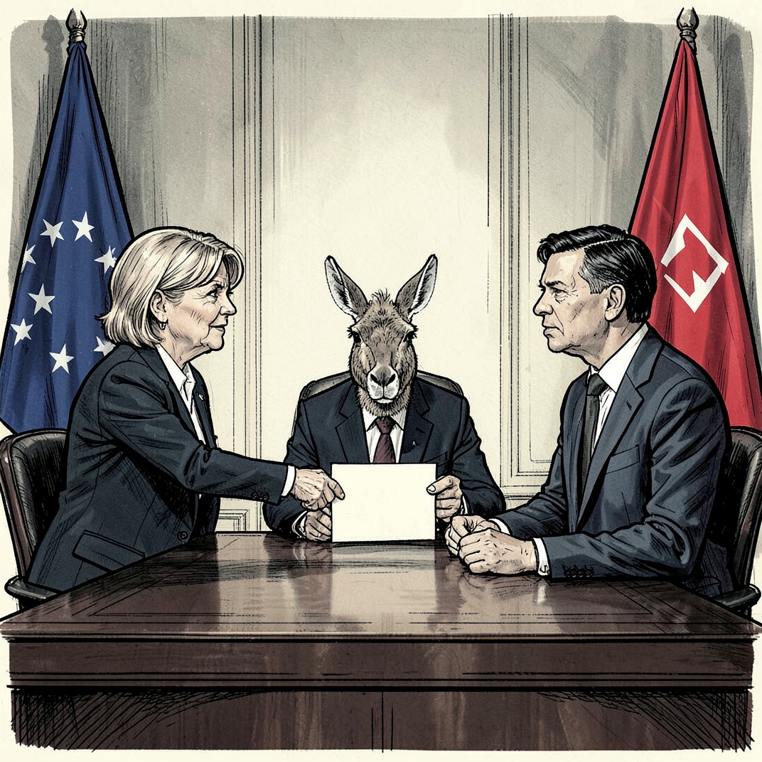 EU und Australien: Historischer Handelspakt droht an Känguru-Fleisch-Streit zu scheitern