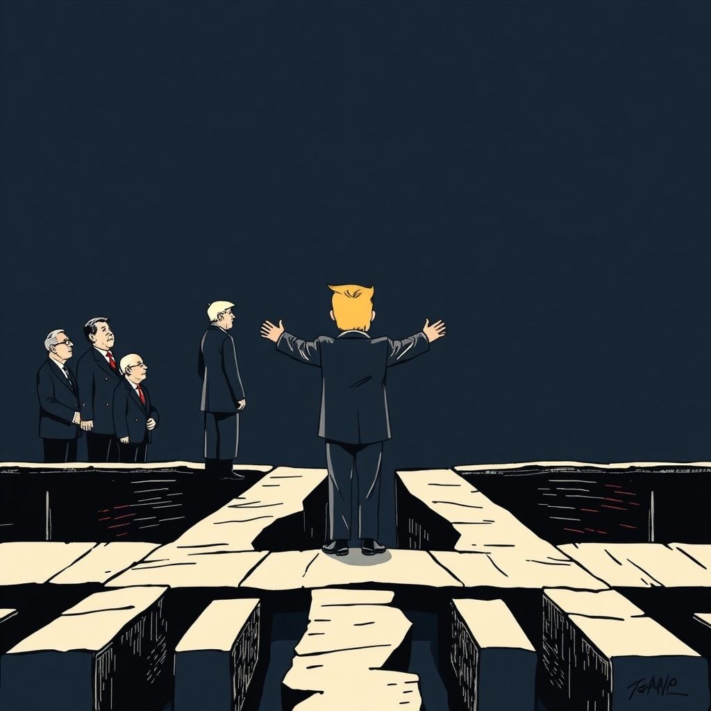 Europäische Zurückhaltung: Trumps Iran-Forderung stößt auf eisiges Schweigen